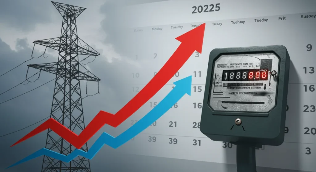 Setor de Energia em 2025: Aumento de 8% na Conta de Luz se Aproxima