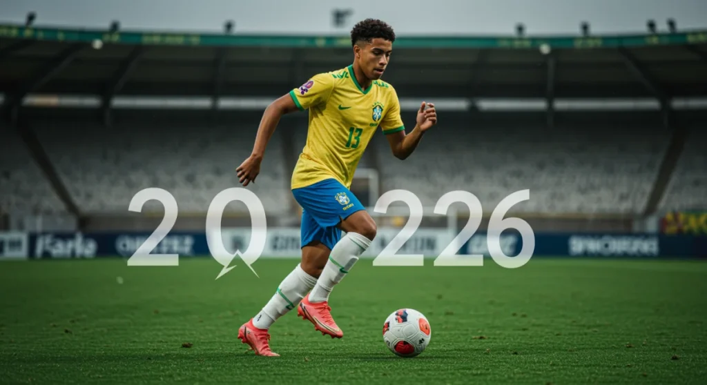 Jovens Promessas: 10 Talentos Sub-20 do Futebol Brasileiro para 2026