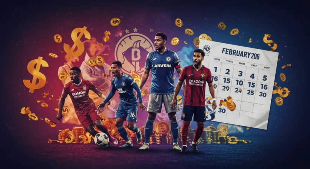 Mercado da Bola Fevereiro 2026: Craques Cobiçados e Ofertas Milionárias